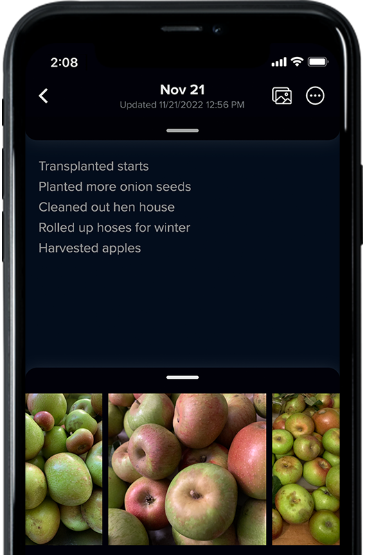 Eden's Almanac - Biodynamic calendar app